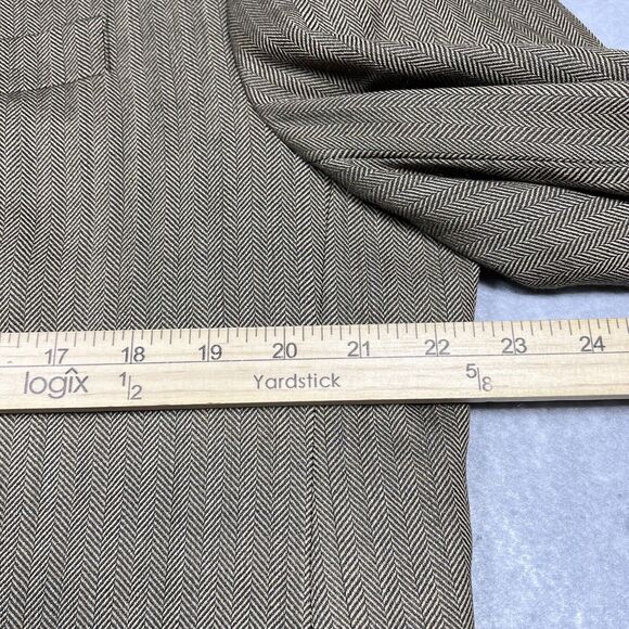 Ralph Lauren Blazer Mens Size 44R Brown Wool Two Button Sport Coat Blazer - Picture 9 of 15